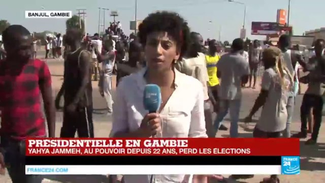 Gambie : après l'élection d'Adama Barrow, c'est l'explosion de joie à Banjul