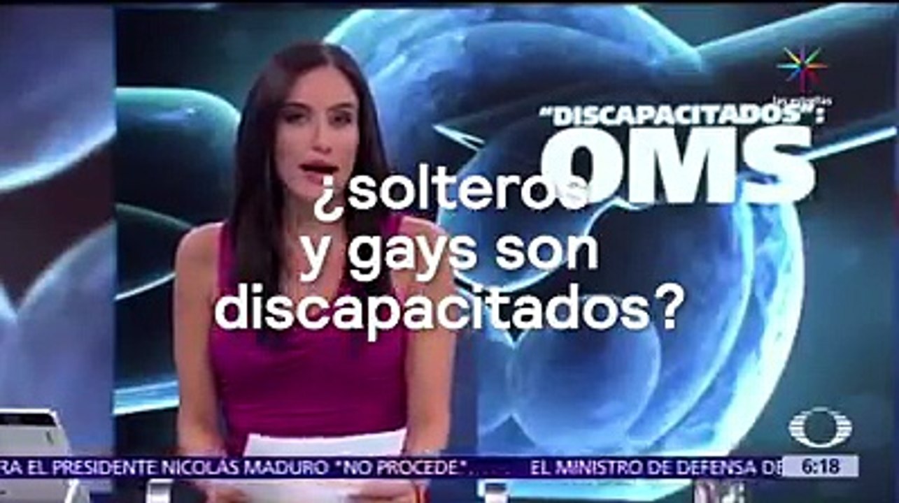 Clasifican a solteros y gays como discapacitados...