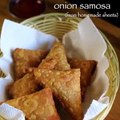 onion samosa recipe _ irani samosa recipe _ patti samosa recipe