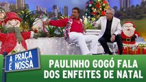 Paulinho Gogó fala dos enfeites de natal
