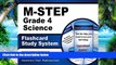 Best Price M-STEP Grade 4 Science Flashcard Study System: M-STEP Test Practice Questions   Exam