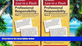 Best Price Professional Responsibility Liaf 2007 (Law in a Flash Cards) Steven L. Emanuel On Audio