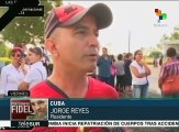 Cuba: ciudadanos esperan en carreteras para despedir de Fidel Castro