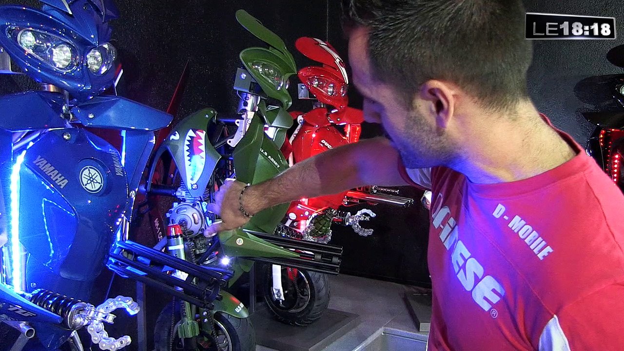 Le rêve fou d'un Marseillais constructeur de robots