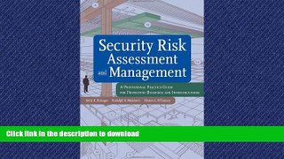 FAVORIT BOOK Security Risk Assessment and Management: A Professional Practice Guide for Protecting