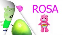 Aprendiendo los colores con Peppa Pig en español - video educativo para niños