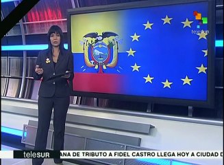 Parlamento Europeo votará el acuerdo entre la UE y Ecuador