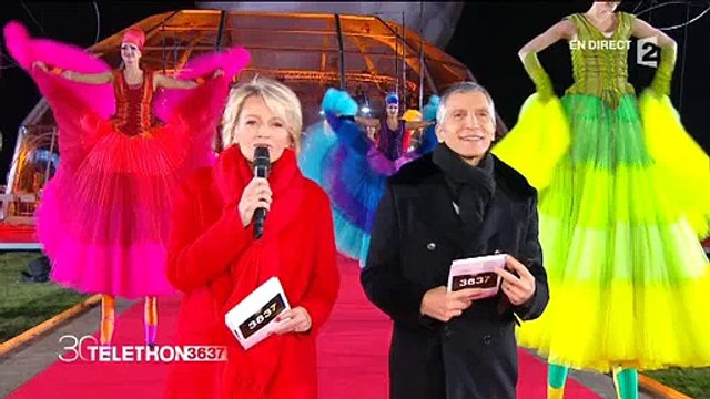 Regardez le lancement de la trentième édition du Téléthon lancée en direct sur France 2 peu avant 19h