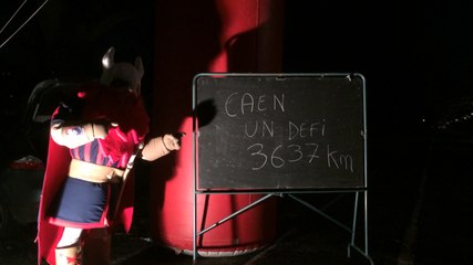 Départ du Téléthon à Caen