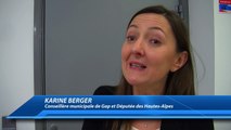 La députée socialiste, Karine Berger candidate à sa propre succession