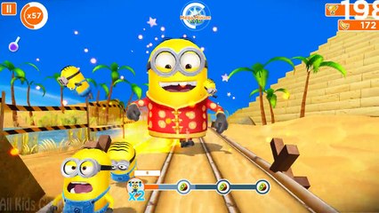 Despicable Me 2 - Minion Rush : Chinese Fu Minion Completes 333 LVL ! Free Games For kids