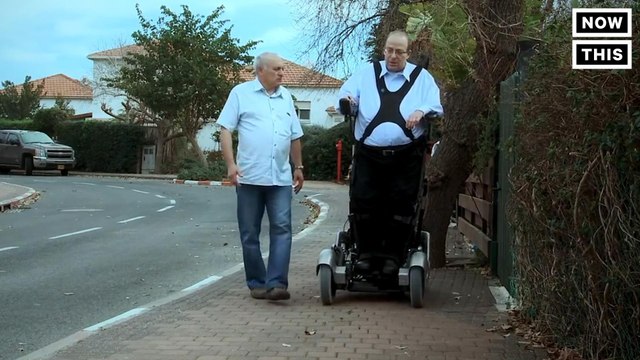 This Wheelchair Helps Paraplegics Stand