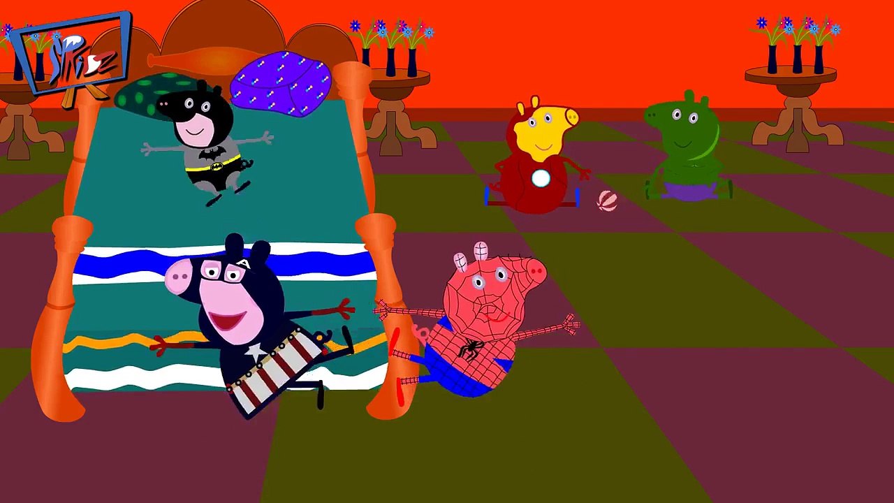 [Santa Claus] finger family songs Chú heo peppa pig và người nhện - Ca nhạc thiếu nhi nước ngoài