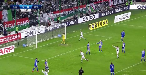 Nemanja Nikolić  Goal - Legia Warsaw 1 - 0	Plock 02.11.2016 HD