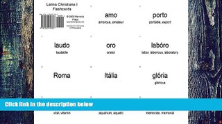 Price Latina Christiana I Flashcards (Latin Edition) Memoria Press On Audio