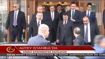 Azerbaycan Cumhurbaşkanı İlham Aliyev İstanbulda