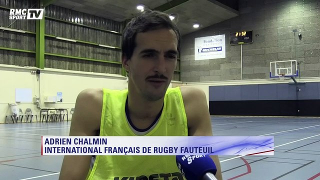 Des espoirs de Clermont au rugby en fauteuil : Adrien Chalmin raconte