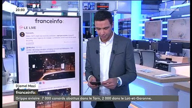 Paris: Sept personnes retenues par un braqueur armé dans une agence de voyages - La BRI sur place