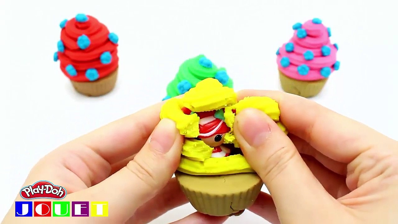 Pâte à Modeler Play Doh Surprise Cupcakes, Squinkies Lalaloopsy Shopkins Hello Kitty