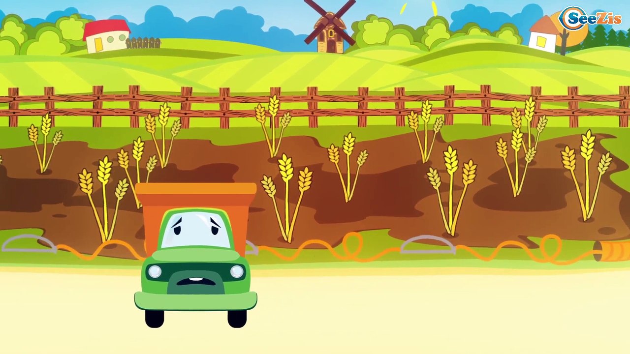 The Dump Truck - Construction Trucks Video - Cartoons for children | Trucks for kids