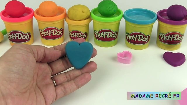 Pâte à modeler Play Doh Fleur Arc en ciel Play Doh Rainbow Flower