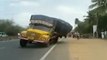 Fully Loaded Truck Fails With Tyre Blast - Loading Truck Fail - Truck Losing Wait and Fall