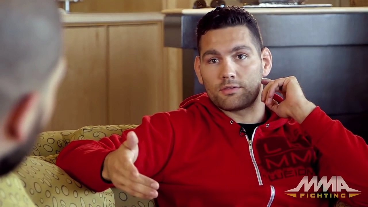 UFC 187: Emotional Chris Weidman Talks Almost Being a Never-Was