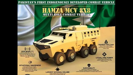Pakistan's Made First Military Combat Armored vehicle Hamza(1)