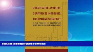 FAVORITE BOOK  Quantitative Analysis, Derivatives Modeling, And Trading Strategies: In The