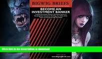 READ BOOK  Bigwig Briefs: Become an Investment Banker - The Real World Intelligence Necessary to