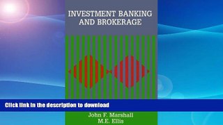 READ  Investment Banking and Brokerage FULL ONLINE