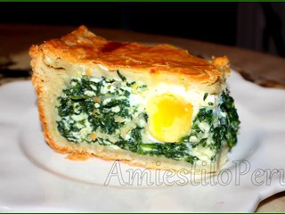 PASTEL DE ESPINACAS o ACELGAS