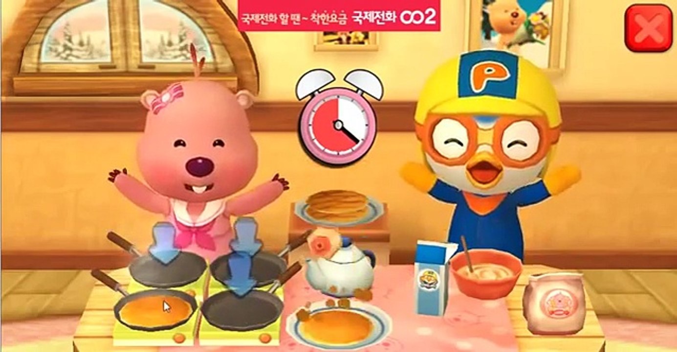 뽀로로 케이크를 굽는 #한글 공부 #아기 게임 #연구 단어 #교육 게임