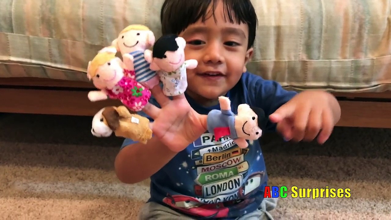 Finger Family Song & Animal Finger Song Sing A Long with Ryan Baby Nursery Rhymes for Kids Toddlers