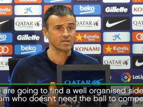 Barca will have to play well to win - Enrique