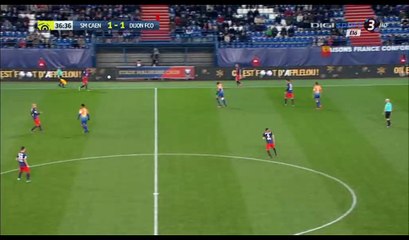 Ivan Santini Goal HD - Caen 2-1 Dijon - 02.12.2016