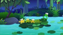 Cinco Poco Froggies Cinco pequeñas ranas Nursery Rhymes rana canción