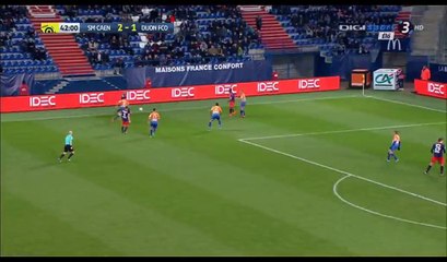 Yann Karamoh Goal HD - Caen 3-1 Dijon - 02.12.2016