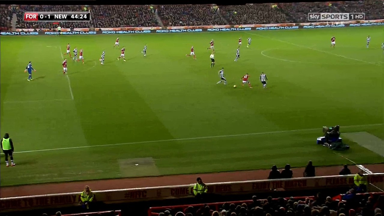 Matt Ritchie  Goal HD - Nottingham 0-1 Newcastle Utd 02.12.2016