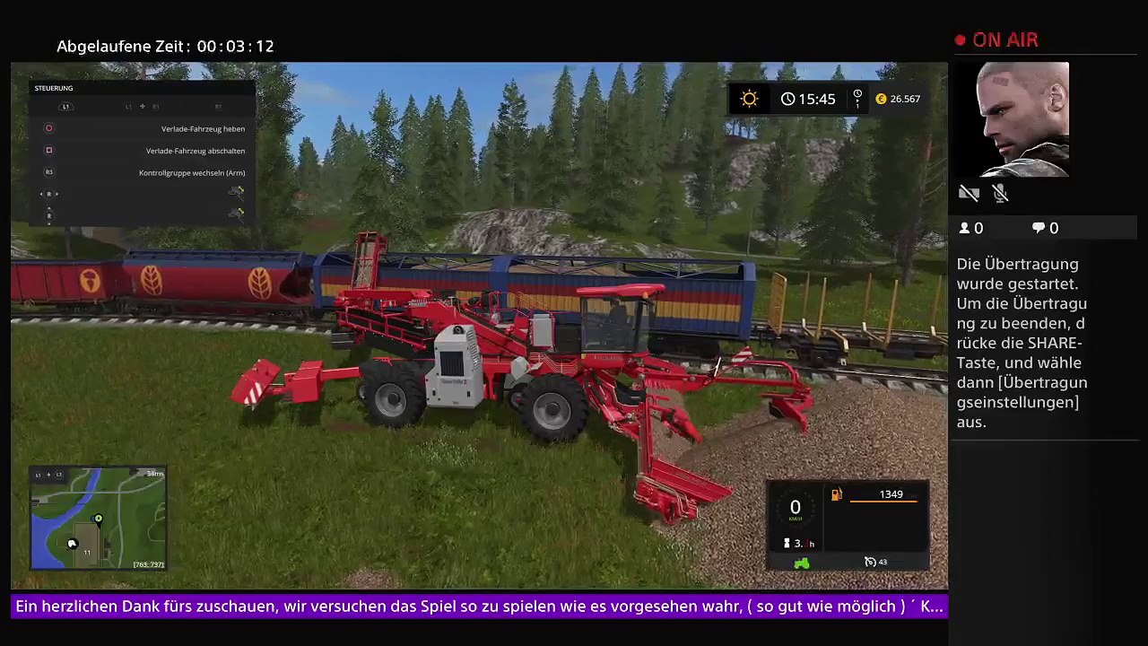 Beim bauern helfen (rübenbauer)