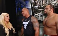 The Rock Returns & Kiss Lana & Attacks in Rusev - WWE Raw 5 December 2016
