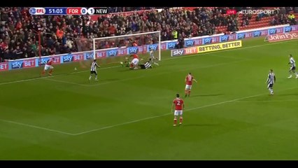 1-1 Nicklas Bendtner Goal HD - Nottingham Forest 1-1 Newcastle United 02.12.2016 HD