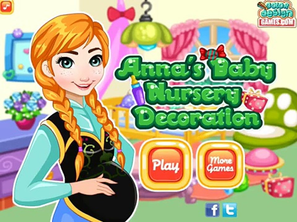 Anna und Elsa deutsch - Anna ein baby kinderzimmer - mädchen spiele