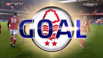 Jamaal Lascelles -  (Own goal) - Nottingham 2-1 Newcastle Utd 02.12.2016