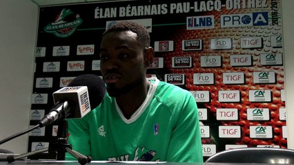 Yannick Bokolo après Elan Béarnais - Châlons/Reims : "Je ne pensais pas jouer du tout"