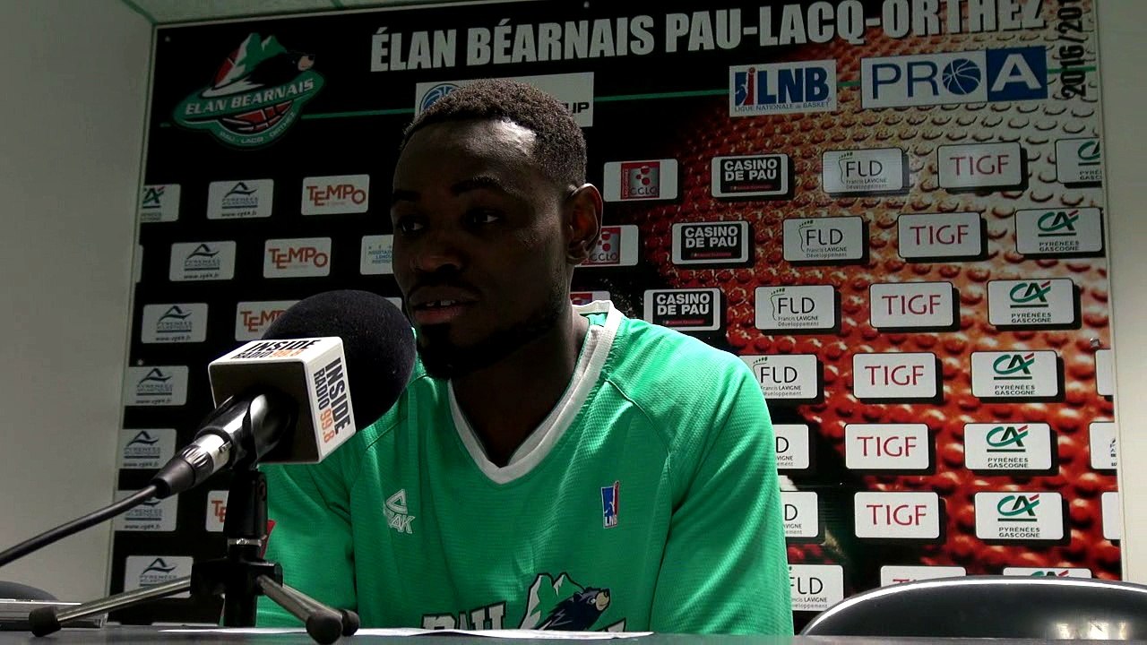 Yannick Bokolo après Elan Béarnais - Châlons/Reims : "Je ne pensais pas jouer du tout"