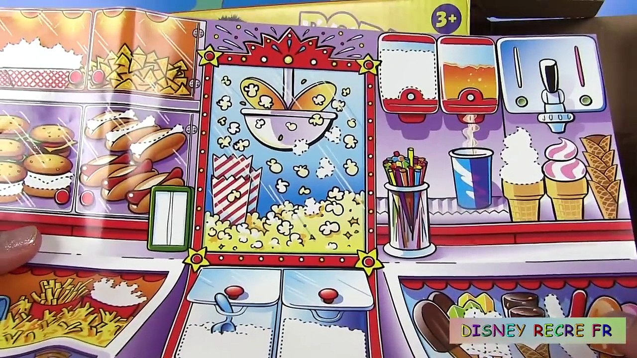 Play Doh Machine à popcorn Play Doh Poppin Movie Snacks Pâte à modeler