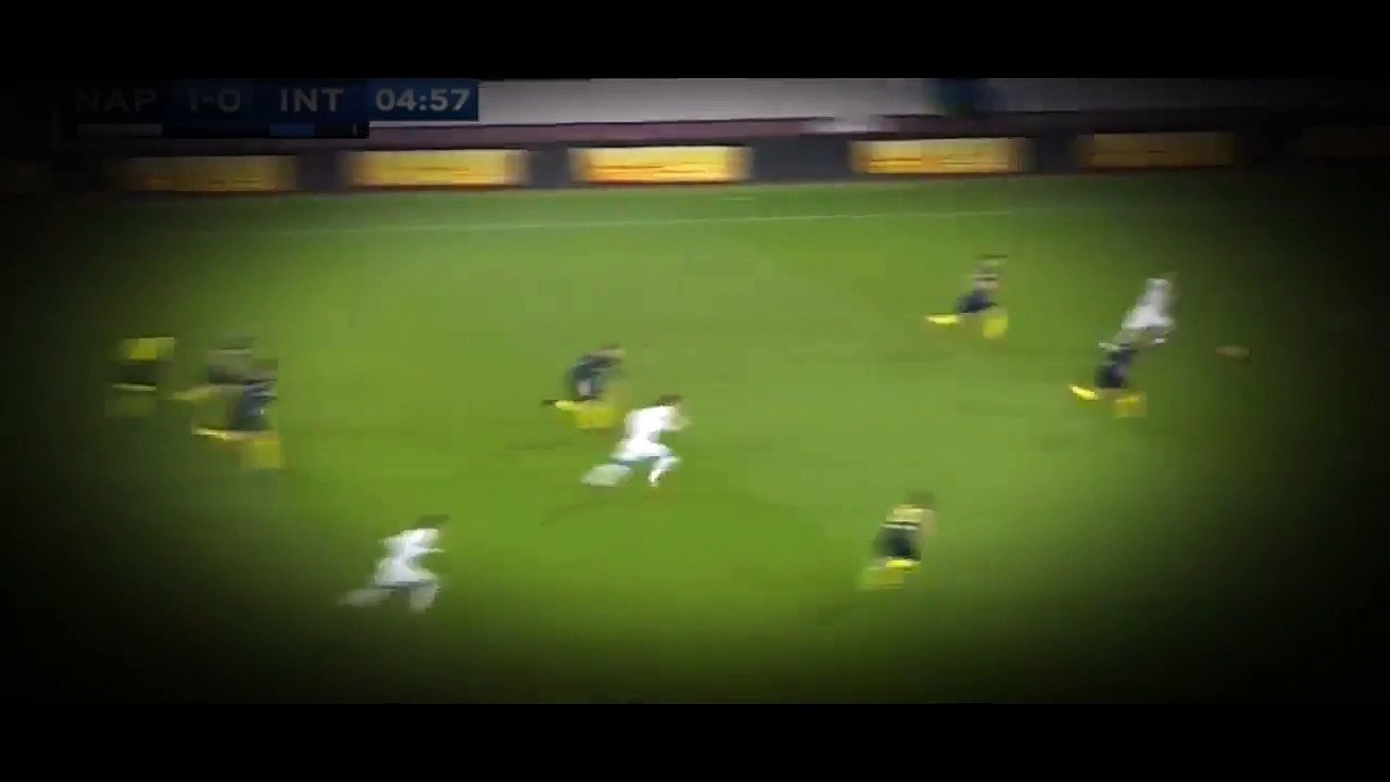 NAPOLI - INTER 2 0 GOAL Hamsik 2016 HD