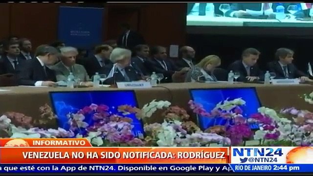 Maduro asegura que no ha sido notificado de la suspensión de Venezuela en Mercosur