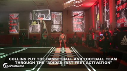 Landon Collins Surprises Students At Cardinal Hayes High School